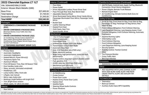 2022 Chevrolet Equinox 1LT