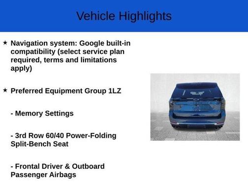 2025 Chevrolet Tahoe Premier