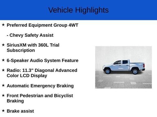 2026 Chevrolet Colorado WT