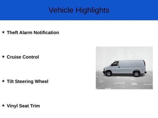 2025 Chevrolet Express 2500 Work Van