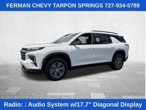 Summit White 2026 Chevrolet Traverse LT