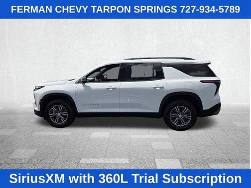 Summit White 2026 Chevrolet Traverse LT