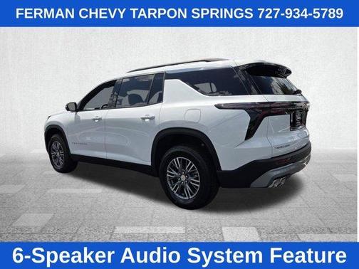 Summit White 2026 Chevrolet Traverse LT