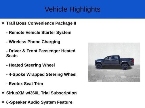 2026 Chevrolet Colorado Trail Boss