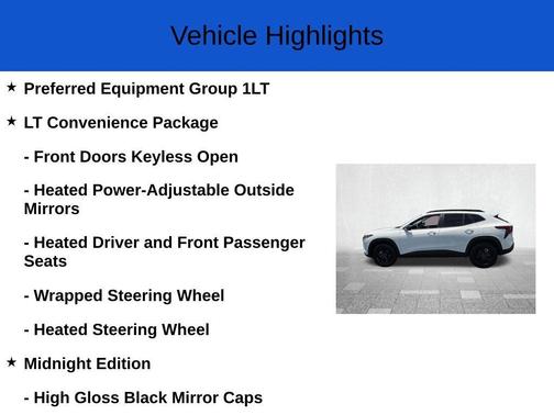 Summit White 2026 Chevrolet Trax LT