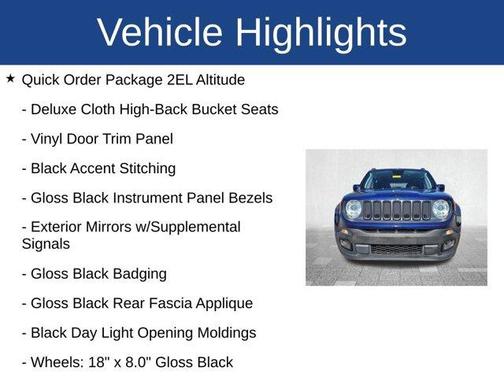 2018 Jeep Renegade Altitude