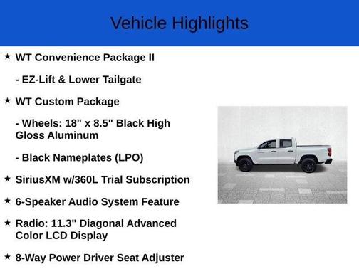 2026 Chevrolet Colorado WT