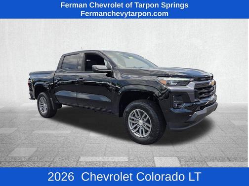 Black 2026 Chevrolet Colorado LT