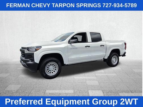 Summit White 2026 Chevrolet Colorado WT