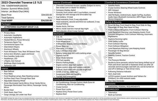 2023 Chevrolet Traverse LS