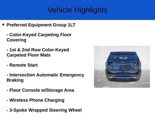 2025 Chevrolet Tahoe LT
