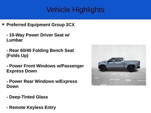 2025 Chevrolet Silverado 1500 Custom Trail Boss