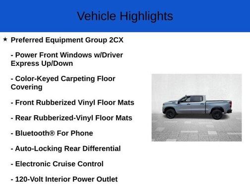 2025 Chevrolet Silverado 1500 Custom Trail Boss