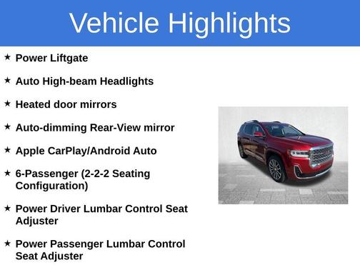 2023 GMC Acadia Denali