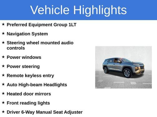 2025 Chevrolet Equinox LT