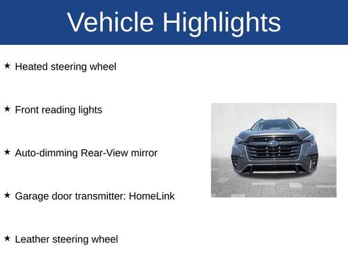 Magnetite Gray Metallic 2023 Subaru Ascent Onyx Edition Limited