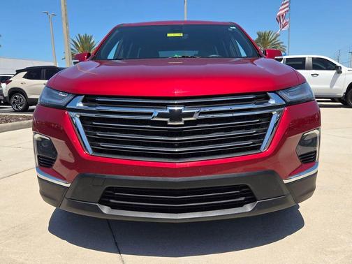 Radiant Red 2023 Chevrolet Traverse LT Cloth