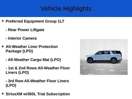 2026 Chevrolet Suburban LT