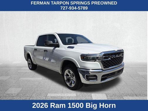 Bright White Clearcoat 2026 RAM 1500 Big Horn/Lone Star