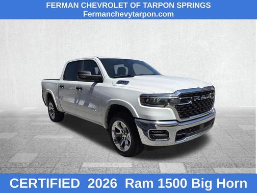 Bright White Clearcoat 2026 RAM 1500 Big Horn/Lone Star