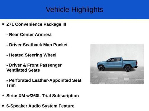 2026 Chevrolet Colorado Z71