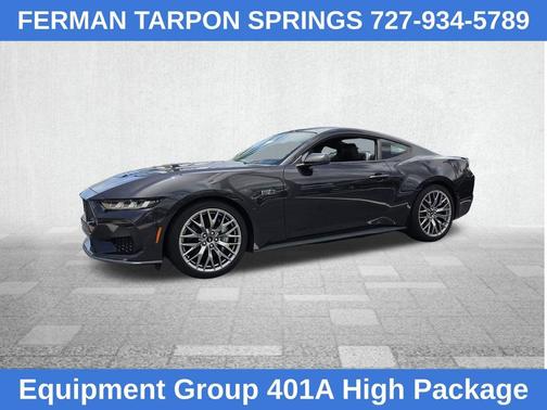 Gray Metallic 2024 Ford Mustang GT Premium