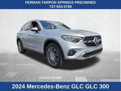 Silver 2024 Mercedes-Benz GLC 300 Base 4MATIC