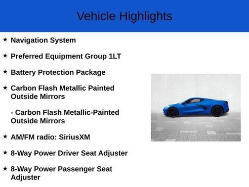 2026 Chevrolet Corvette Stingray w/1LT