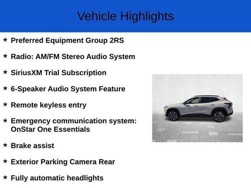 2026 Chevrolet Trax 2RS