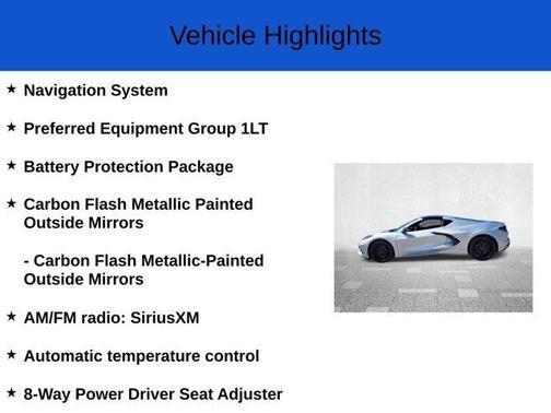 2026 Chevrolet Corvette Stingray w/1LT
