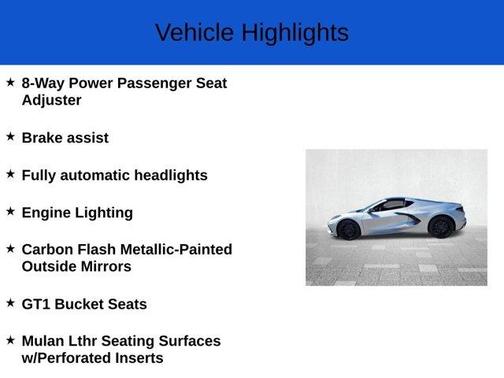 2026 Chevrolet Corvette Stingray w/1LT