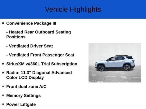 2026 Chevrolet Equinox RS