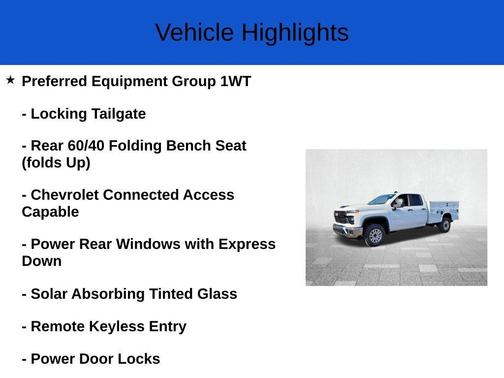 2026 Chevrolet Silverado 2500 WT