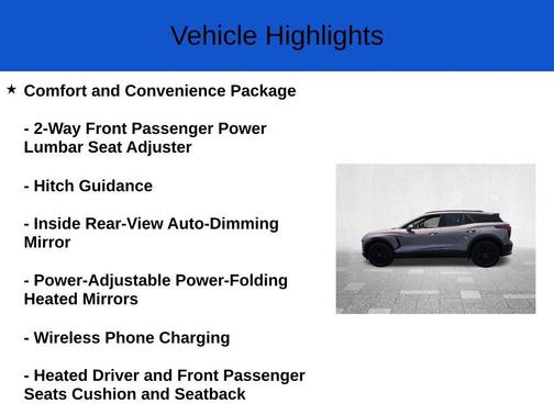 Galaxy Gray Metallic 2026 Chevrolet Blazer EV LT