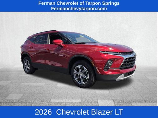 Radiant Red 2026 Chevrolet Blazer LT