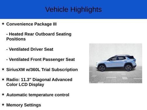 2026 Chevrolet Equinox RS
