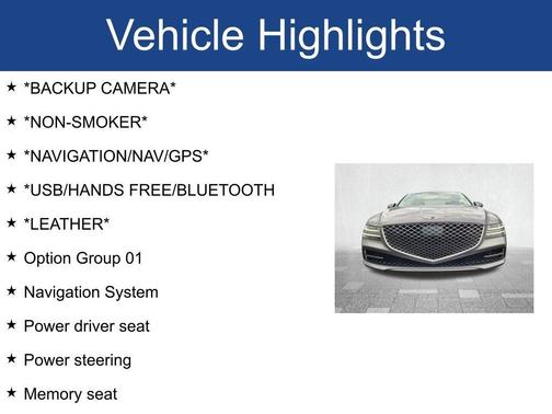 2023 Genesis G80 2.5T