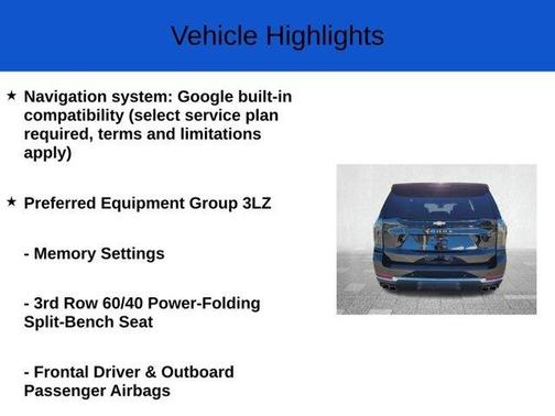2025 Chevrolet Tahoe High Country