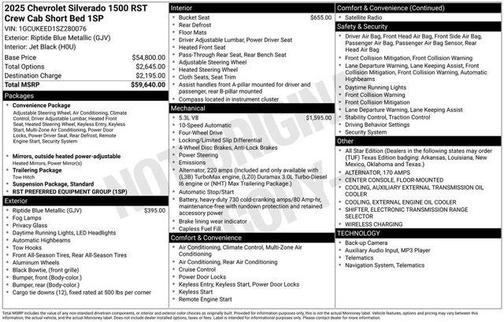 2025 Chevrolet Silverado 1500 RST