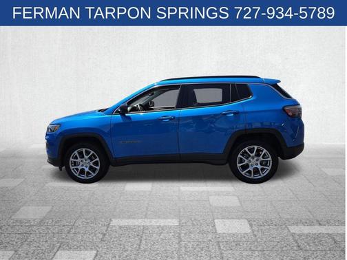 Laser Blue 2022 Jeep Compass Latitude Lux