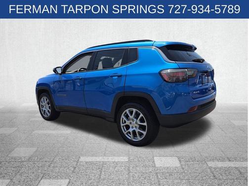 Laser Blue 2022 Jeep Compass Latitude Lux