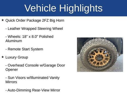 2017 RAM 2500 Big Horn