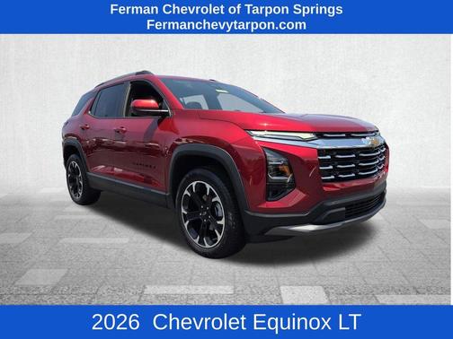 Radiant Red 2026 Chevrolet Equinox LT
