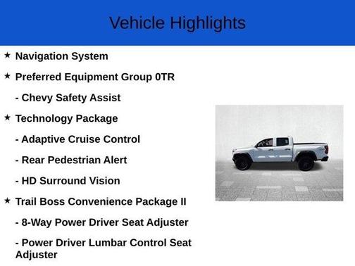 2025 Chevrolet Colorado Trail Boss