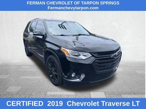 Mosaic Black Metallic 2019 Chevrolet Traverse LT Leather