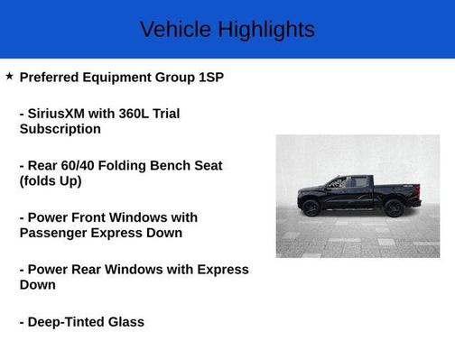 Black 2026 Chevrolet Silverado 1500 RST