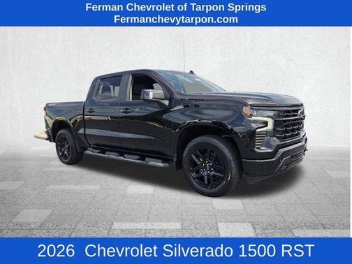Black 2026 Chevrolet Silverado 1500 RST
