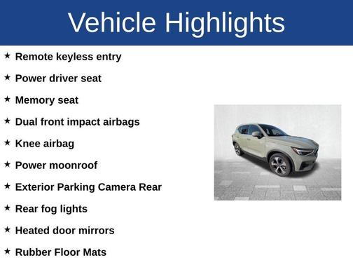 2023 Volvo XC40 B4 Plus Bright Theme