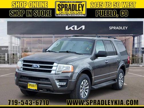 Black 2015 Ford Expedition XLT