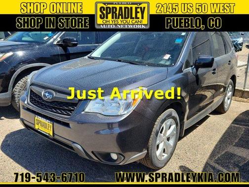 Dark Gray Metallic 2015 Subaru Forester 2.5i Limited